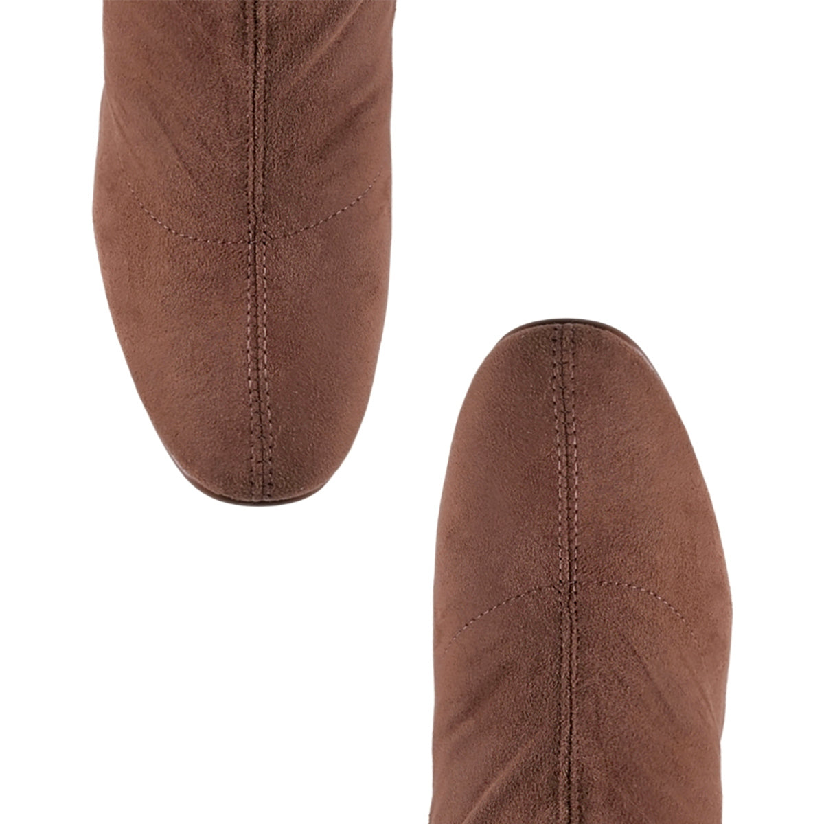Bota camel Beira Rio modelo 9076112 con tacón ancho