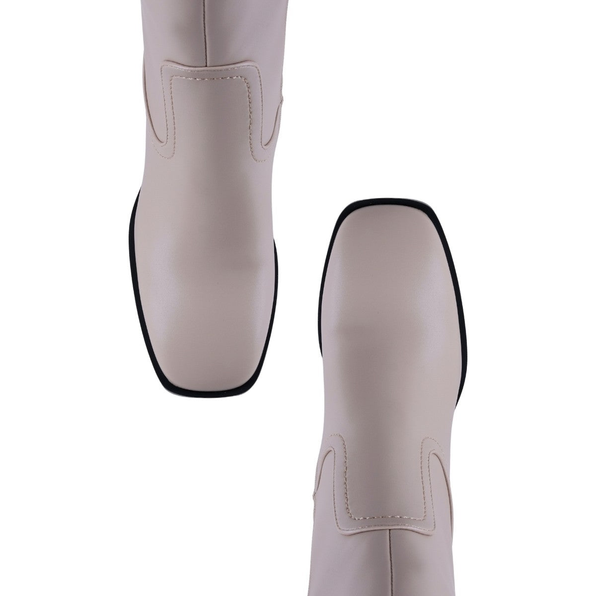 Botines Negros para Mujer con Tacón Ancho 451802