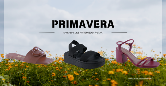 🌸 Sandalias básicas para la primavera 👡✨