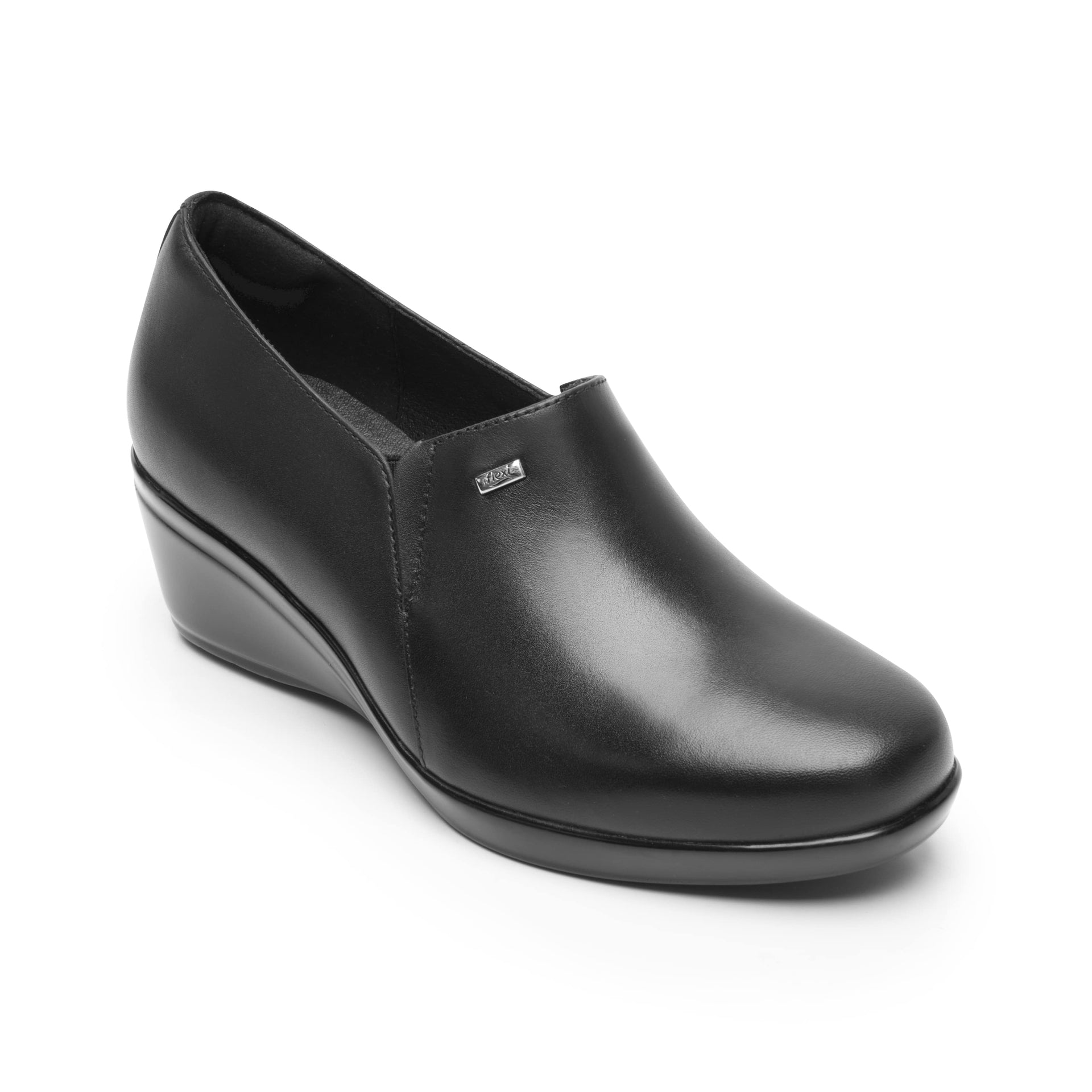 Plataforma Zapatos De TacÃ³n Corrido Cerrados Zapato Mujer Zapatos