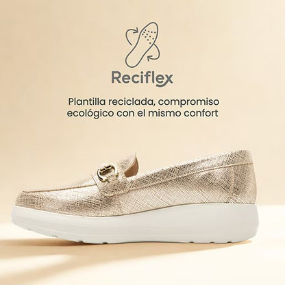 Flats casual con herraje para mujer Flexi 126706