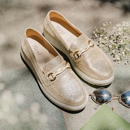 Flats casual con herraje para mujer Flexi 126706