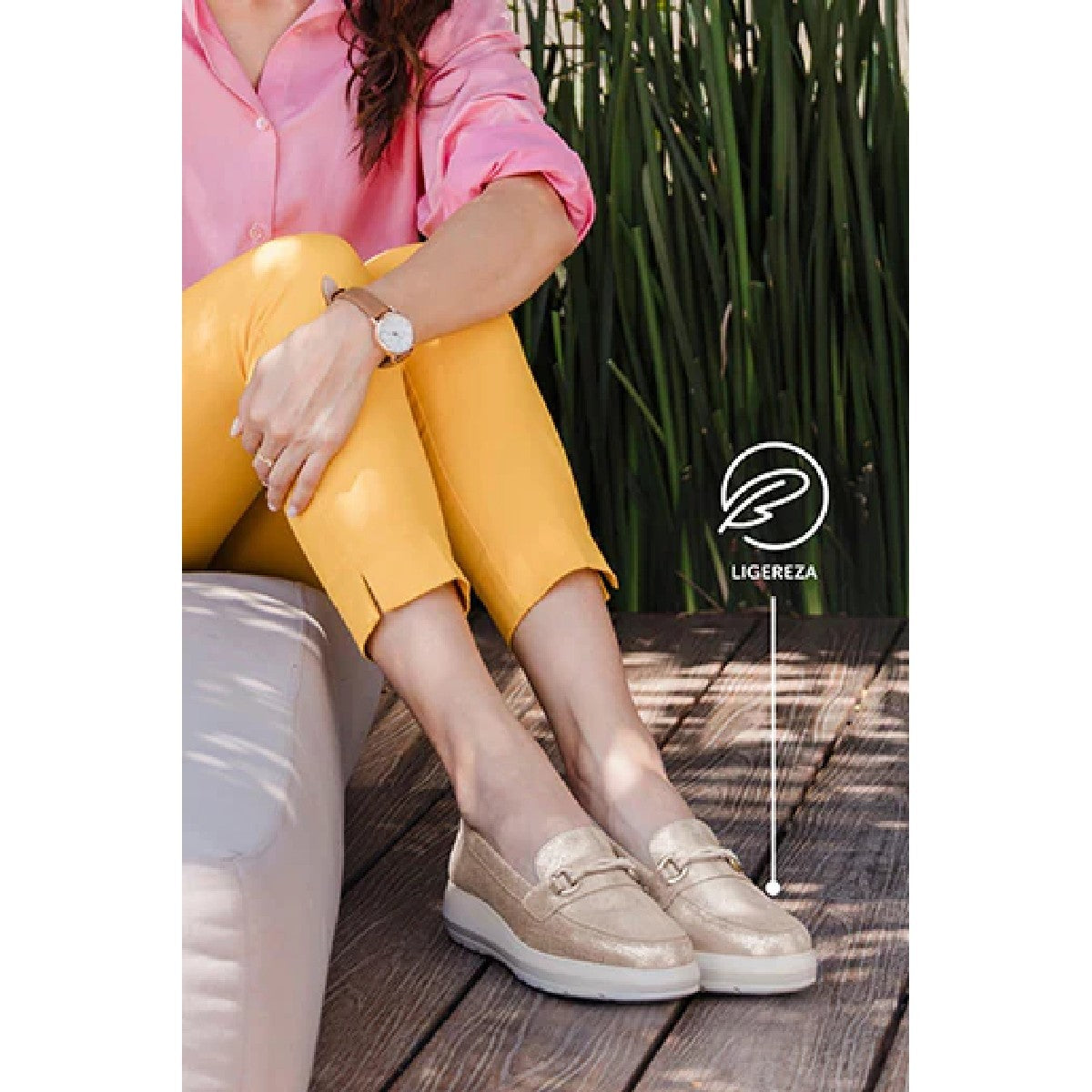 Flats casual con herraje para mujer Flexi 126706