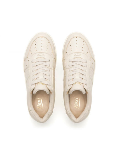 Sneaker Dama Casual Flexi Beige