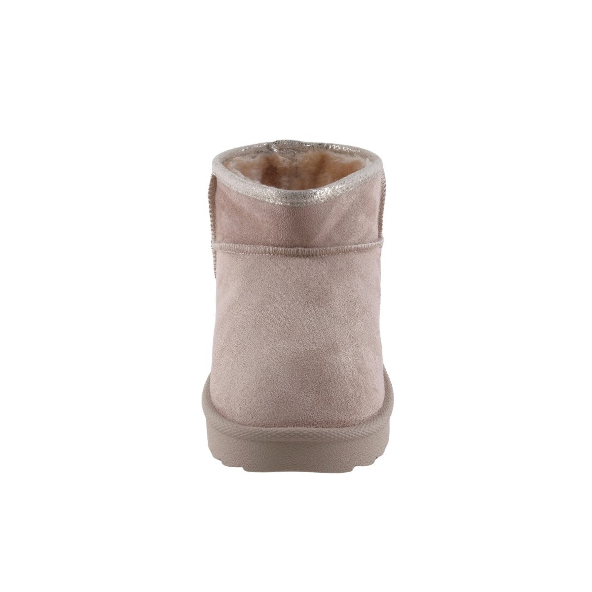 Botines Camel Forro Peluche Mujer 25030