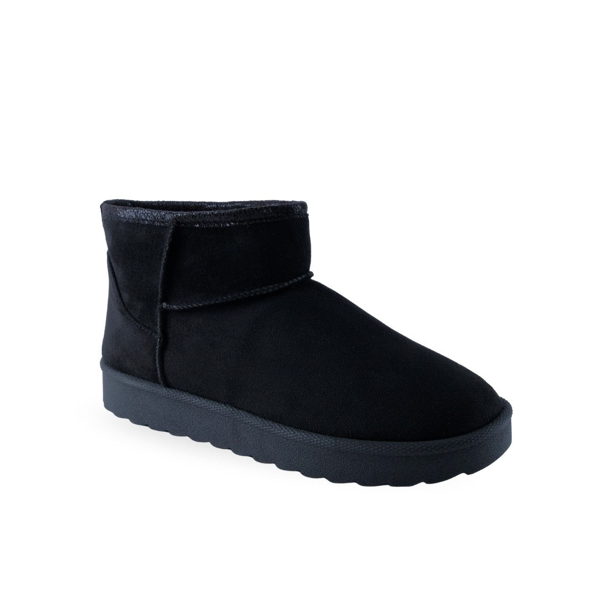 Botines Camel Forro Peluche Mujer 25030