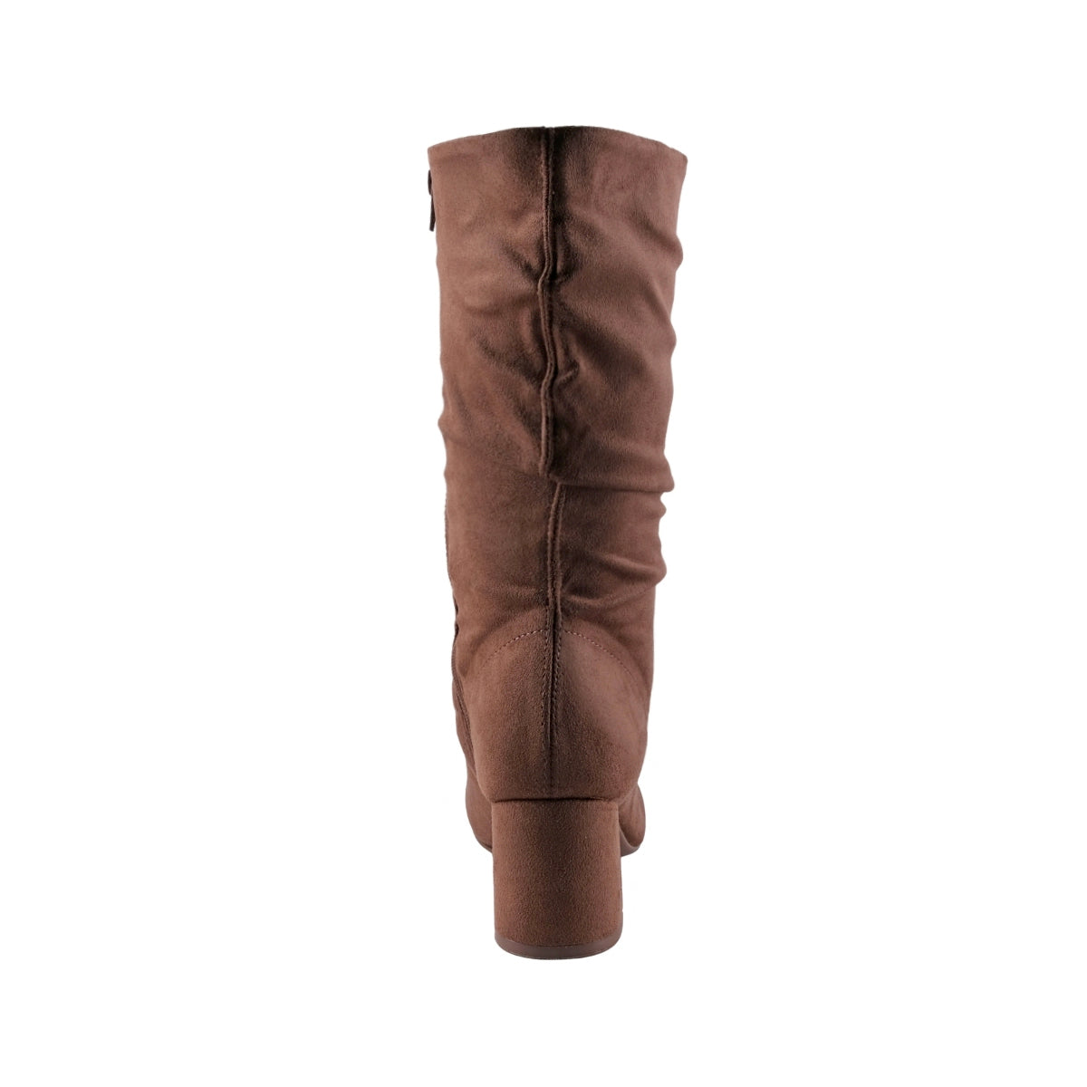 Bota Beira Rio para mujer color camel con tacón