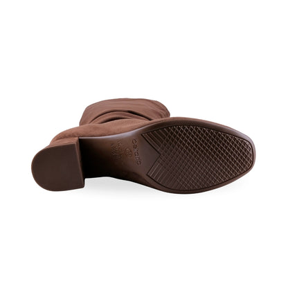 Bota de caña media Beira Rio camel para mujer