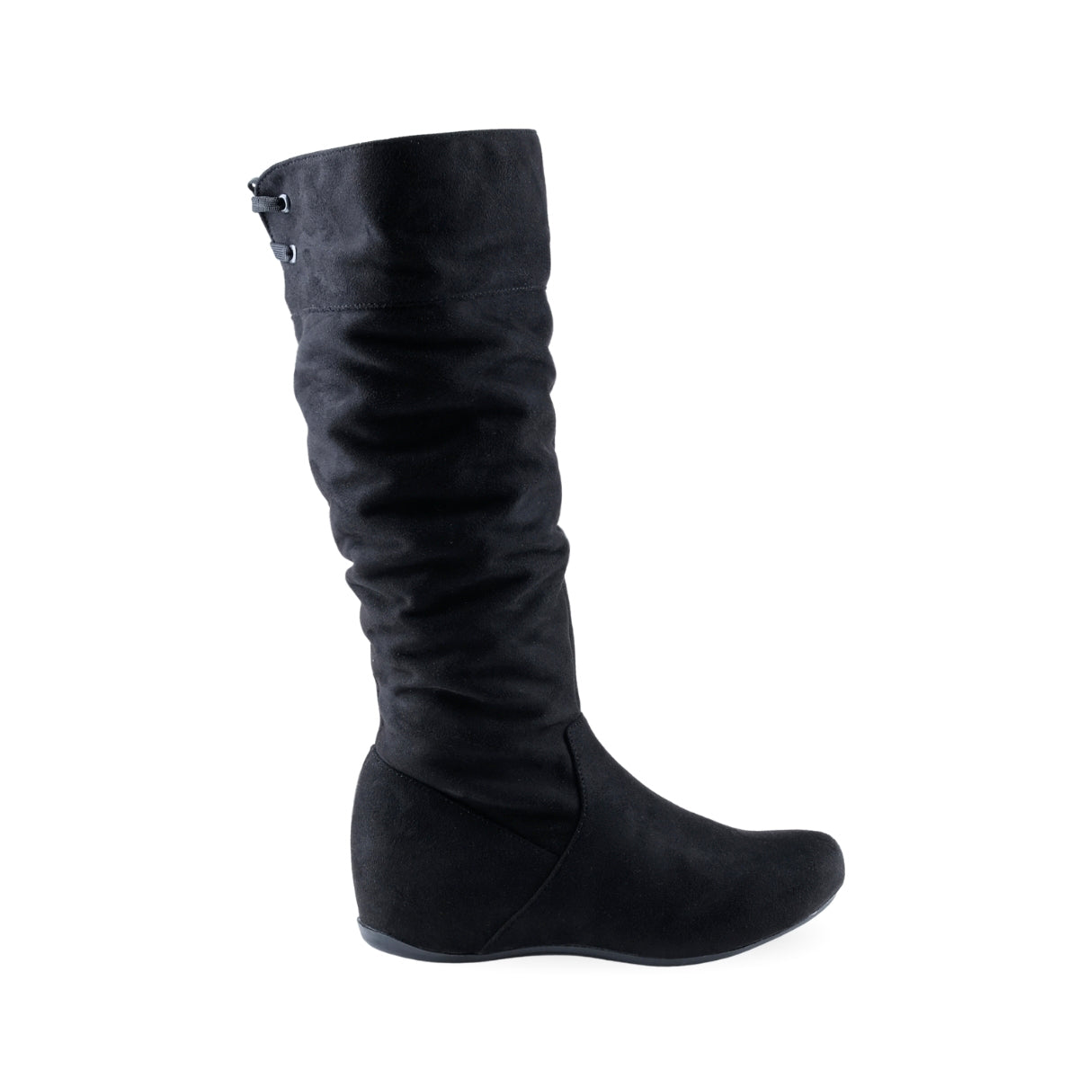 Bota negra de gamuza Berlin modelo 754702 para mujer