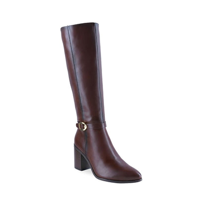 Bota Alta de Tacón Cuadrado para Mujer 933005