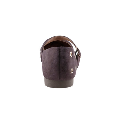 Balerina para dama con ojillos metálicos decorativos