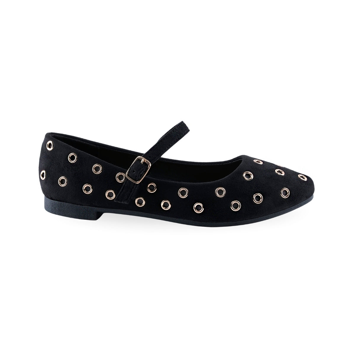 Balerina Flats para Mujer con Ojillos Metálicos 934610
