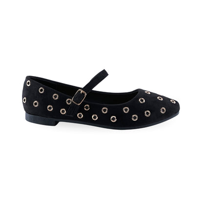 Balerina Flats para Mujer con Ojillos Metálicos 934610