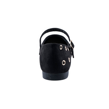 Balerina Flats para Mujer con Ojillos Metálicos 934610