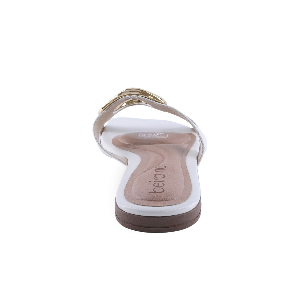 Sandalias Planas Aro Metálico Mujer 8560101