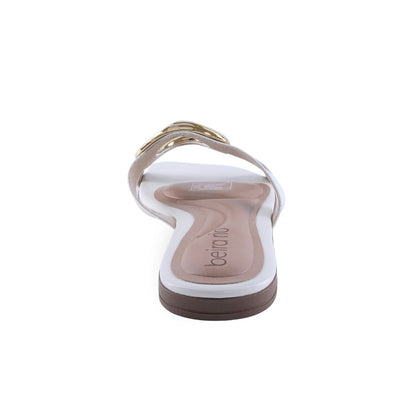 Sandalias Planas Aro Metálico Mujer 8560101