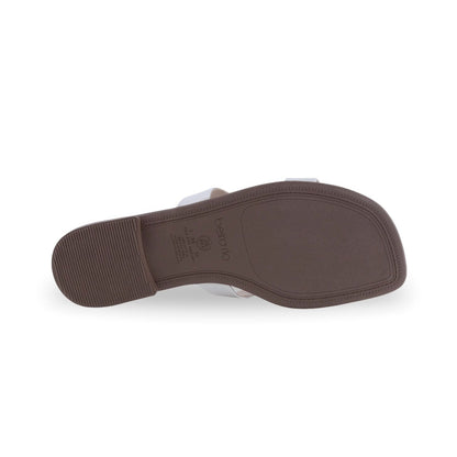 Sandalias Planas Aro Metálico Mujer 8560101