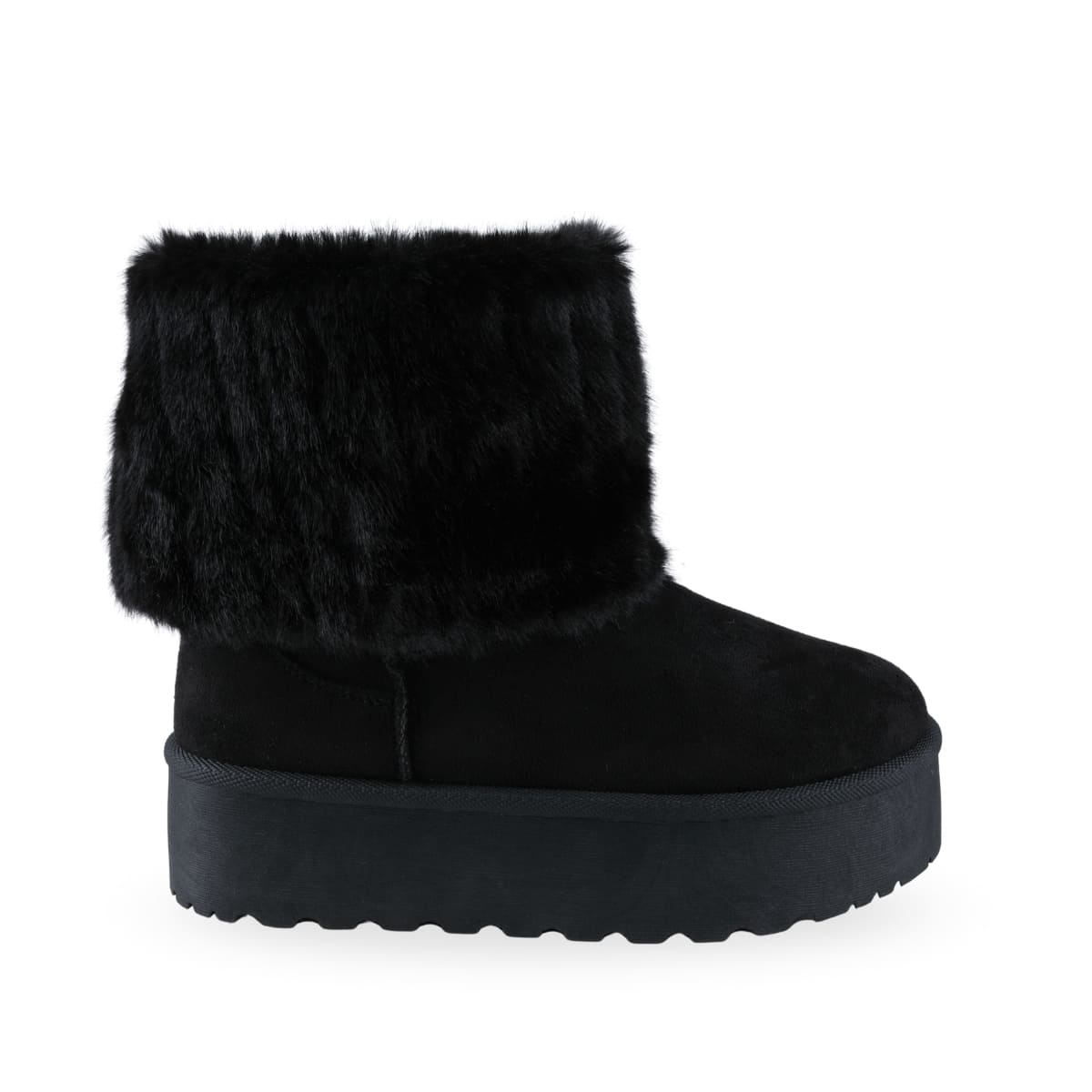 Bota negra Berlin modelo 912487 con plataforma