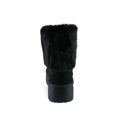 Bota negra Berlin modelo 912487 con plataforma