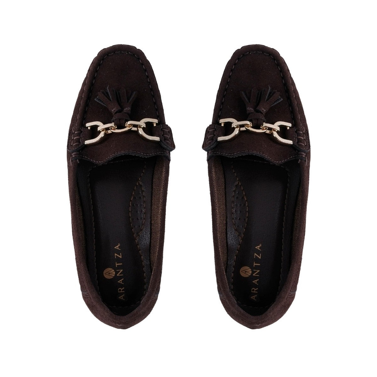 Mocasín café para mujer elegante y versátil
