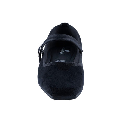 Flats Vino Correa Hebilla Mujer 69145