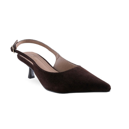 Tacones café Tacón Kitten Mujer 70101
