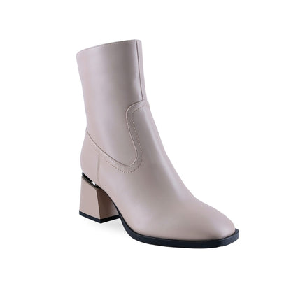 Botines Negros para Mujer con Tacón Ancho 451802