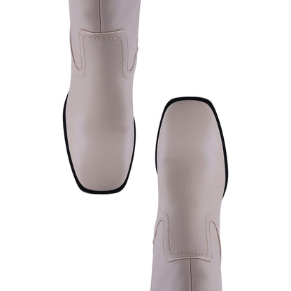 Botines Negros para Mujer con Tacón Ancho 451802