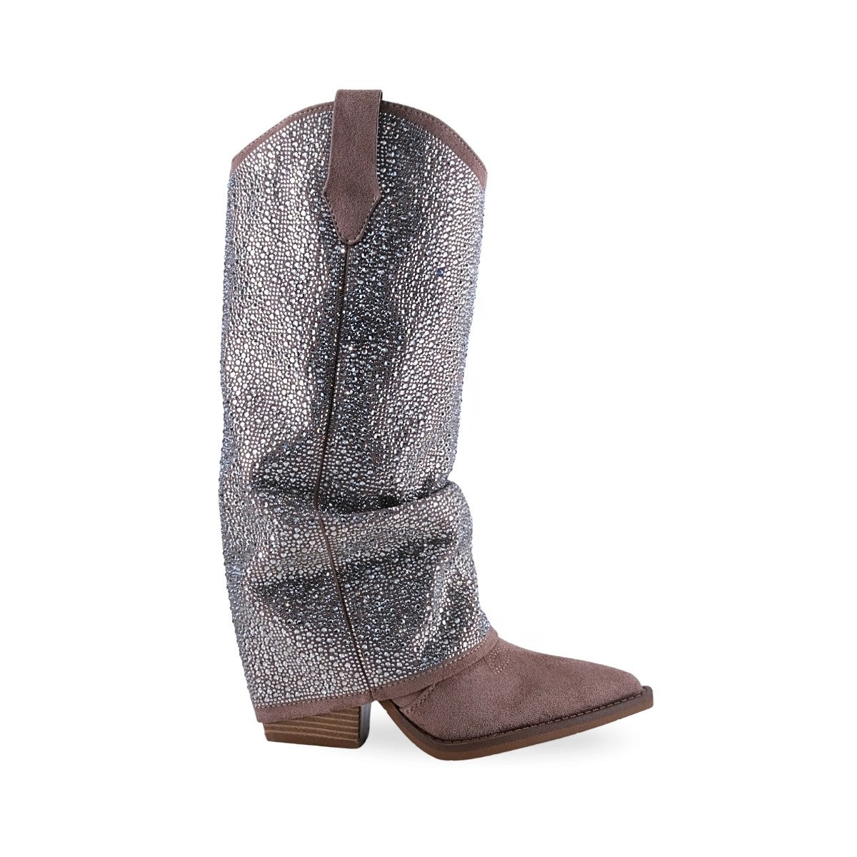 Botas Vaqueras Mujer con Pedrería Estilo Western 453001