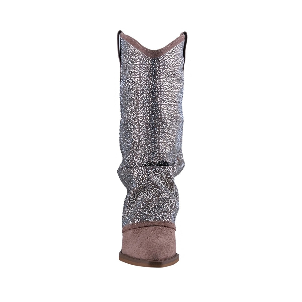 Botas Vaqueras Mujer con Pedrería Estilo Western 453001