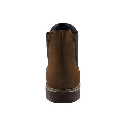 Botines Negro Piel Estilo Chelsea Hombre 3604