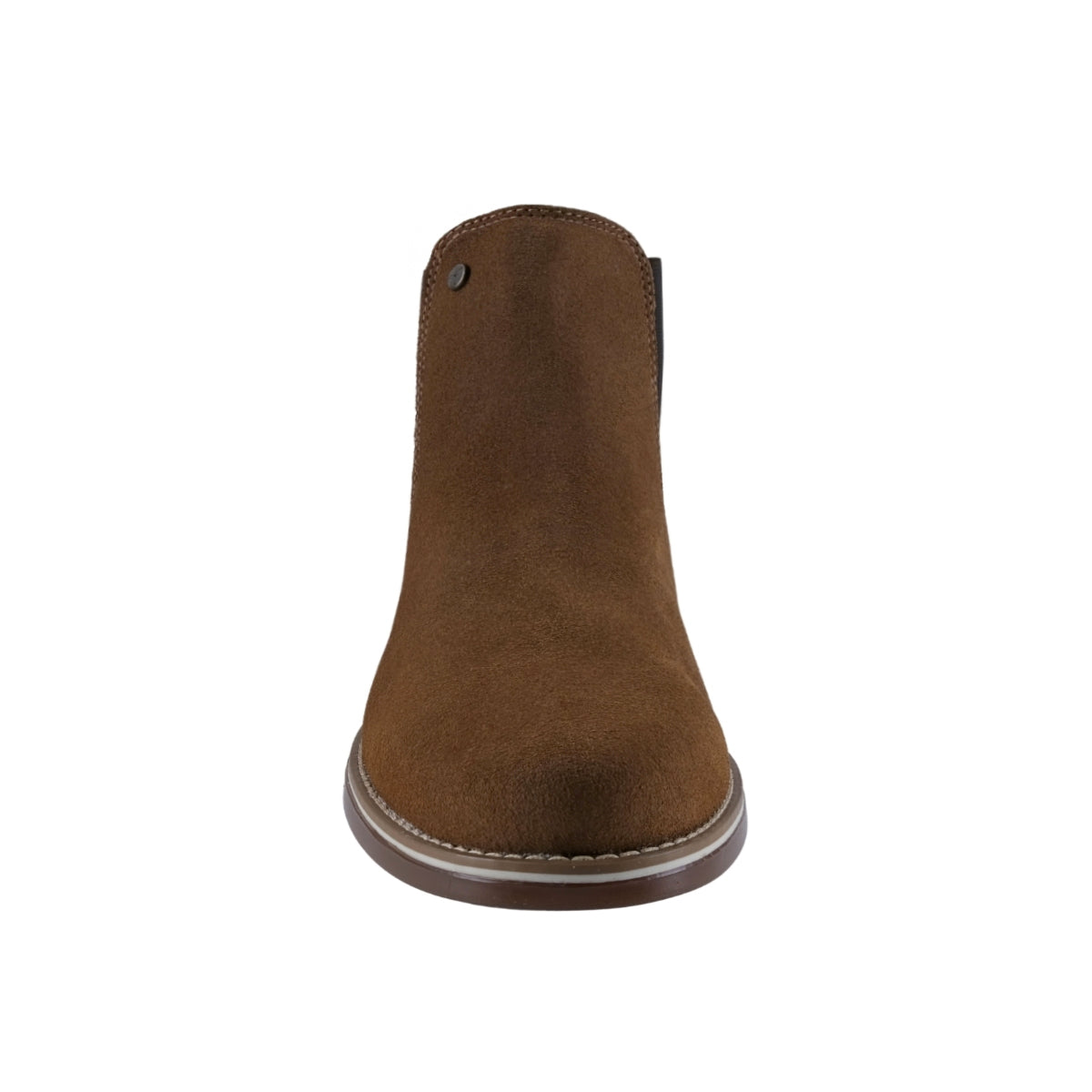 Botines Negro Piel Estilo Chelsea Hombre 3604