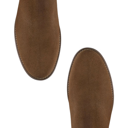 Botines Negro Piel Estilo Chelsea Hombre 3604