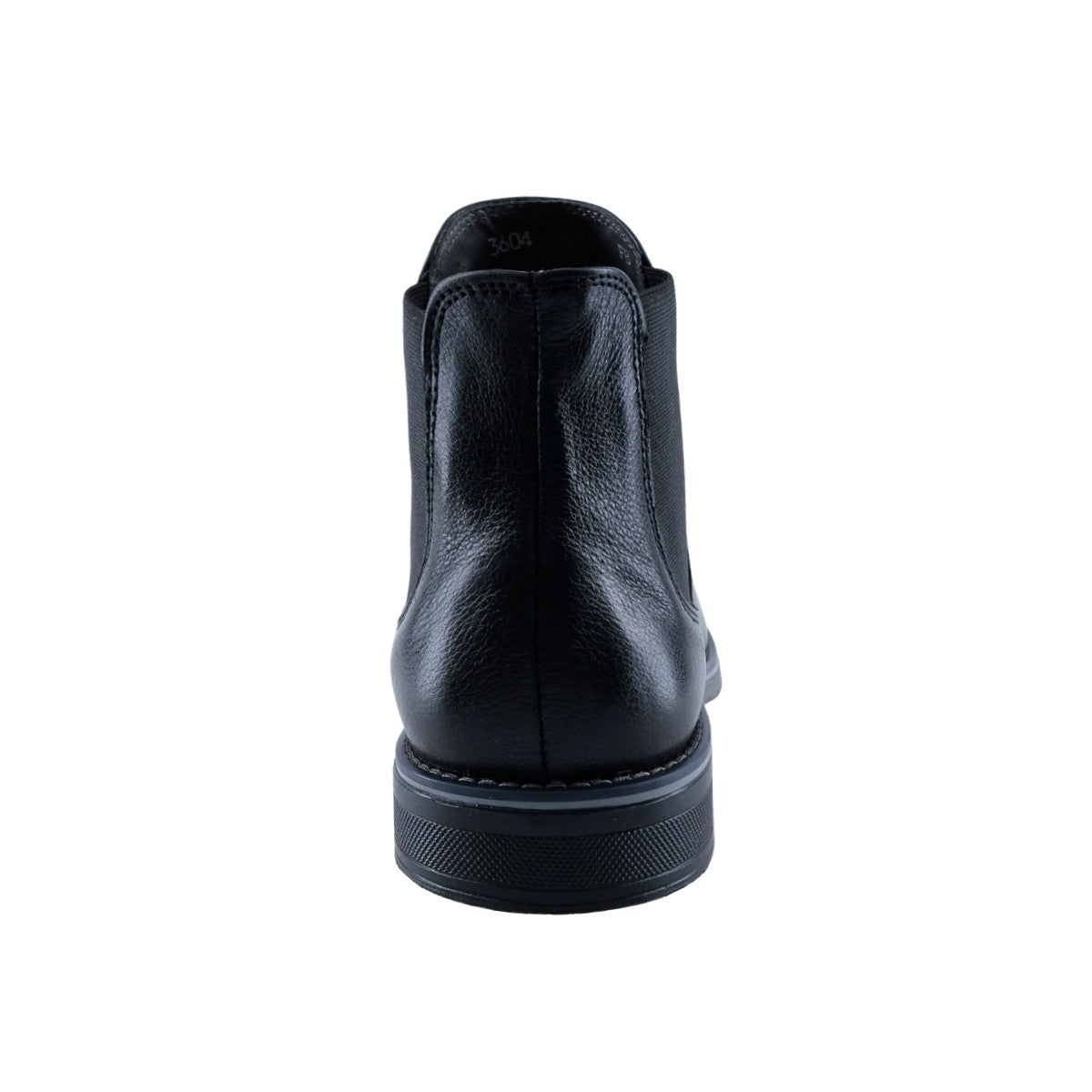 Botín Chelsea para hombre con broche metálico lateral y suela sintética