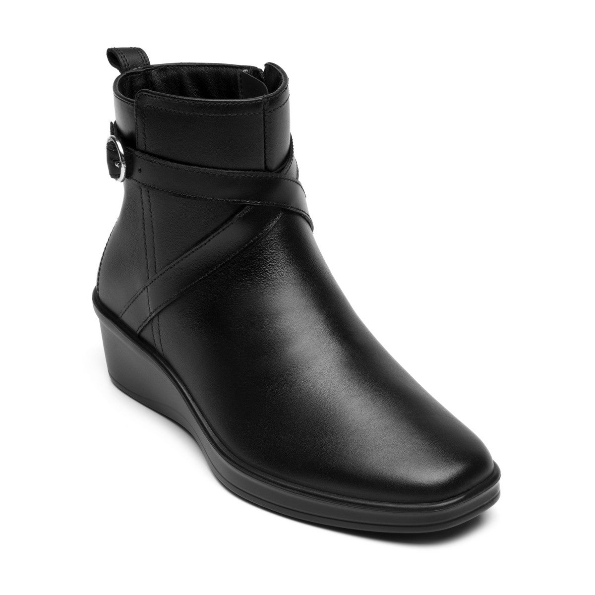 Botín FLEXI 136711 negro de piel para mujer