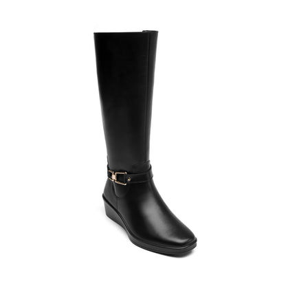 Bota Alta 136712 de Piel para Mujer