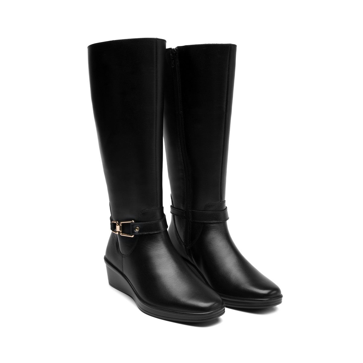 Bota Alta 136712 de Piel para Mujer