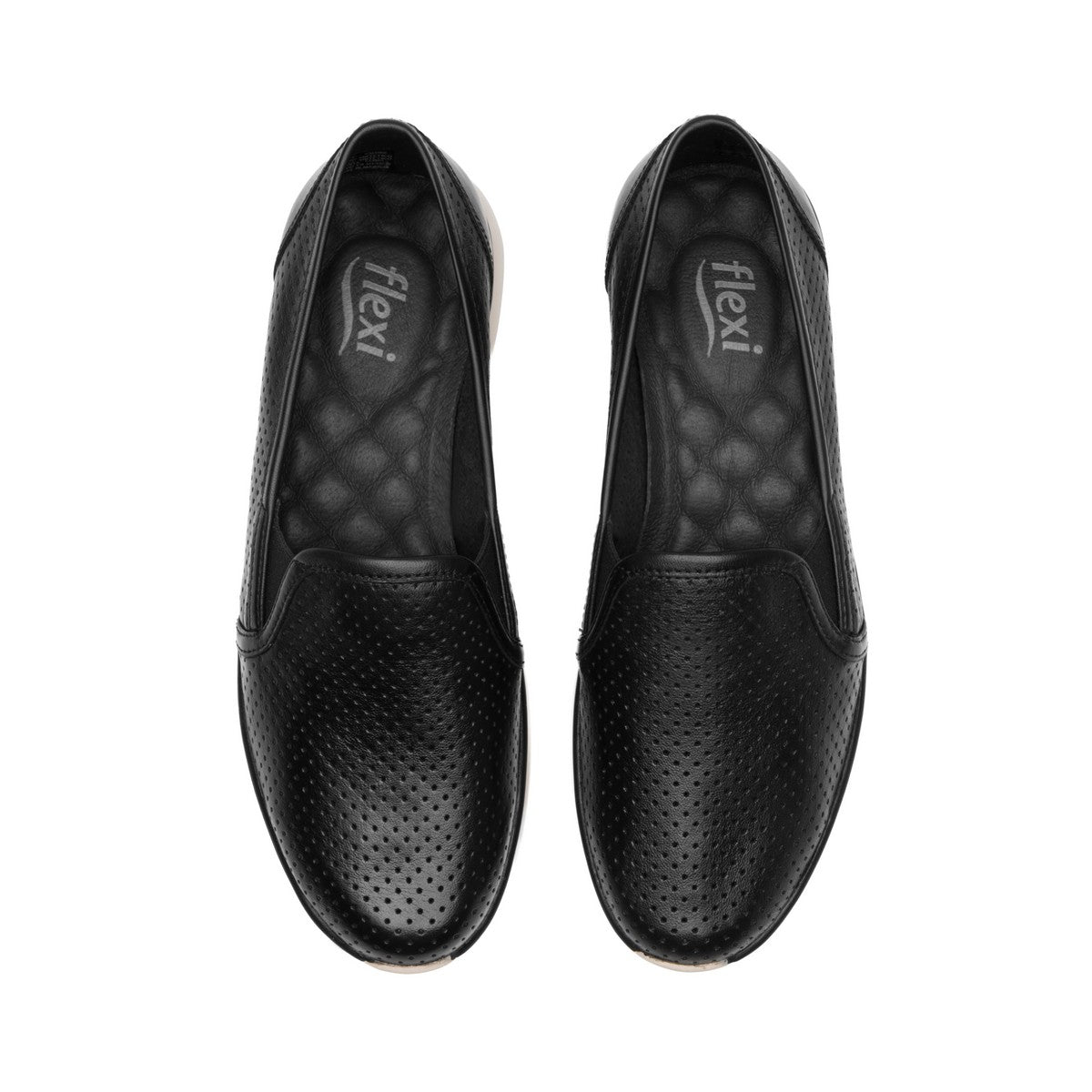 Mocasín FLEXI modelo 142901 color negro