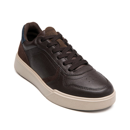 Tenis Casual 425701 de Piel para Hombre