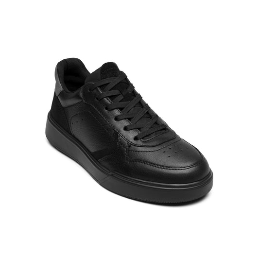Tenis casual FLEXI 425701 negro de piel para hombre