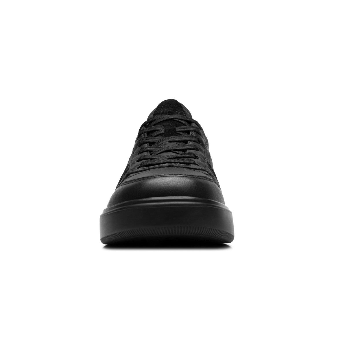 Tenis casual de piel negra FLEXI para hombre