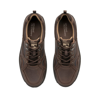 Zapato outdoor café para hombre con jalón trasero