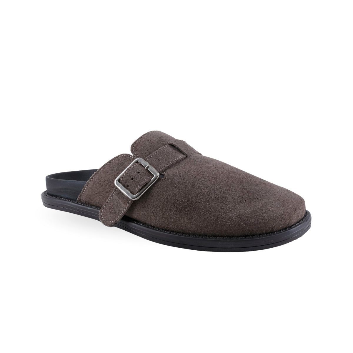 Zueco Mocasín Fabian Arenas 9012 gris de gamuza para hombre