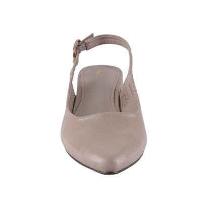 Zapatilla Mujer Tacón Bajo Negro Slingback 362501