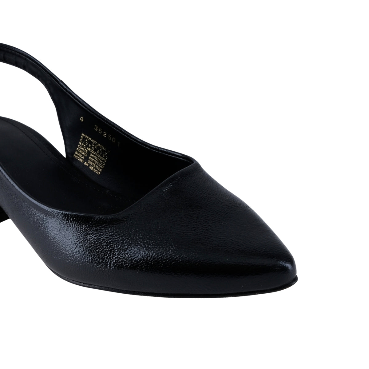 Zapato cerrado Slingback Tacón bajo
