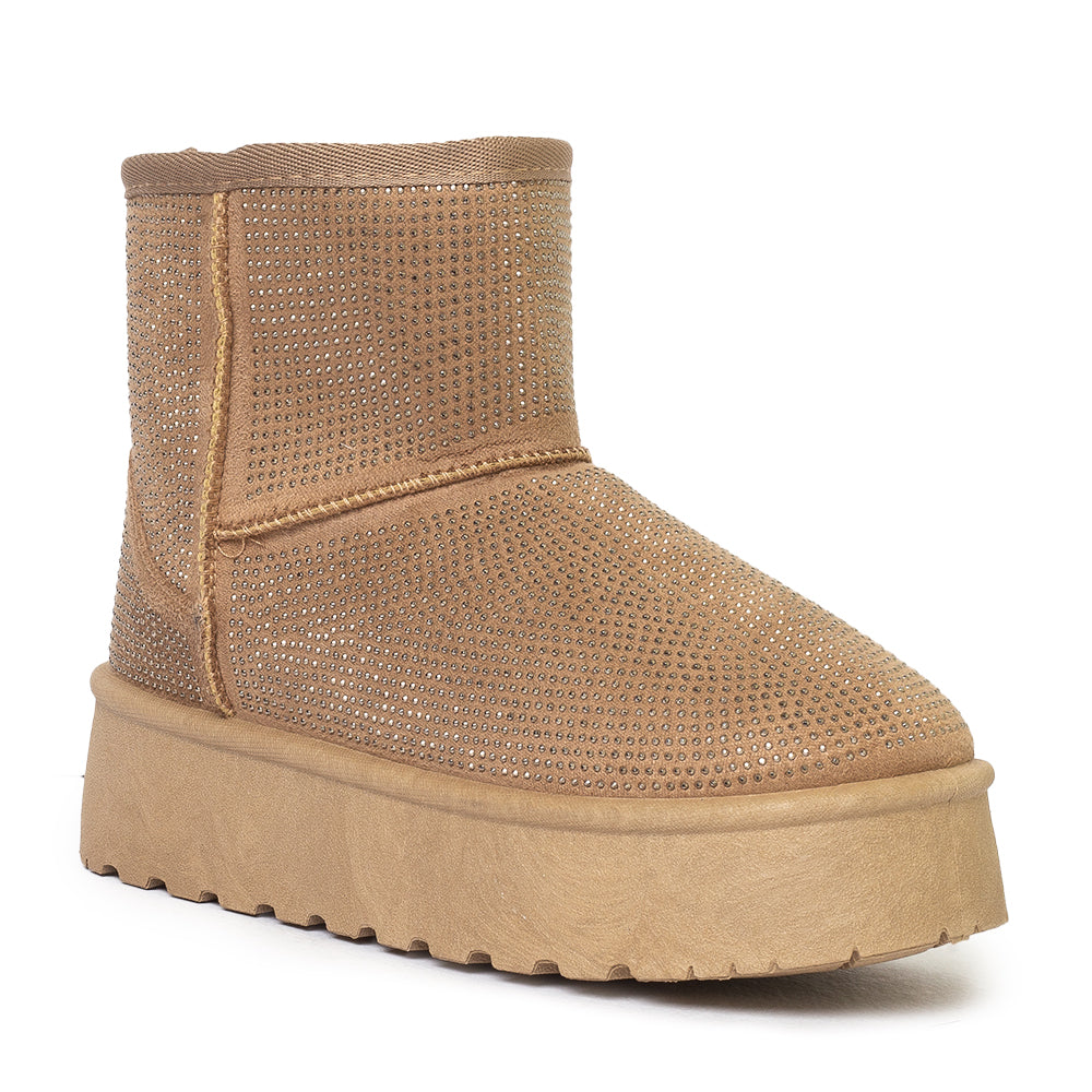 Botas estilo UGG de brillos | Mod. 26431