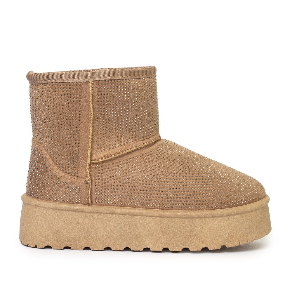 Botas estilo UGG de brillos | Mod. 26431