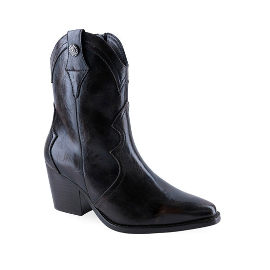Bota vaquera Gillio 932012 café para mujer