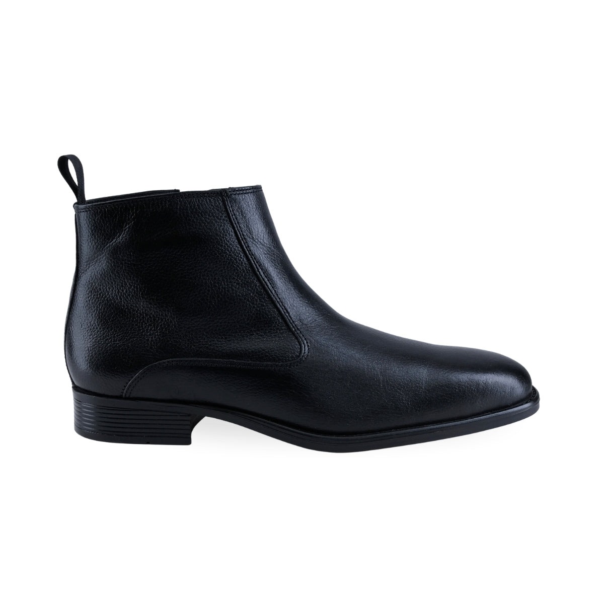 Botín de piel negro Gino Cherruti para hombre