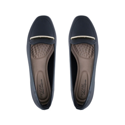Mocasines Negros para Mujer Modare Cómodos 7016484